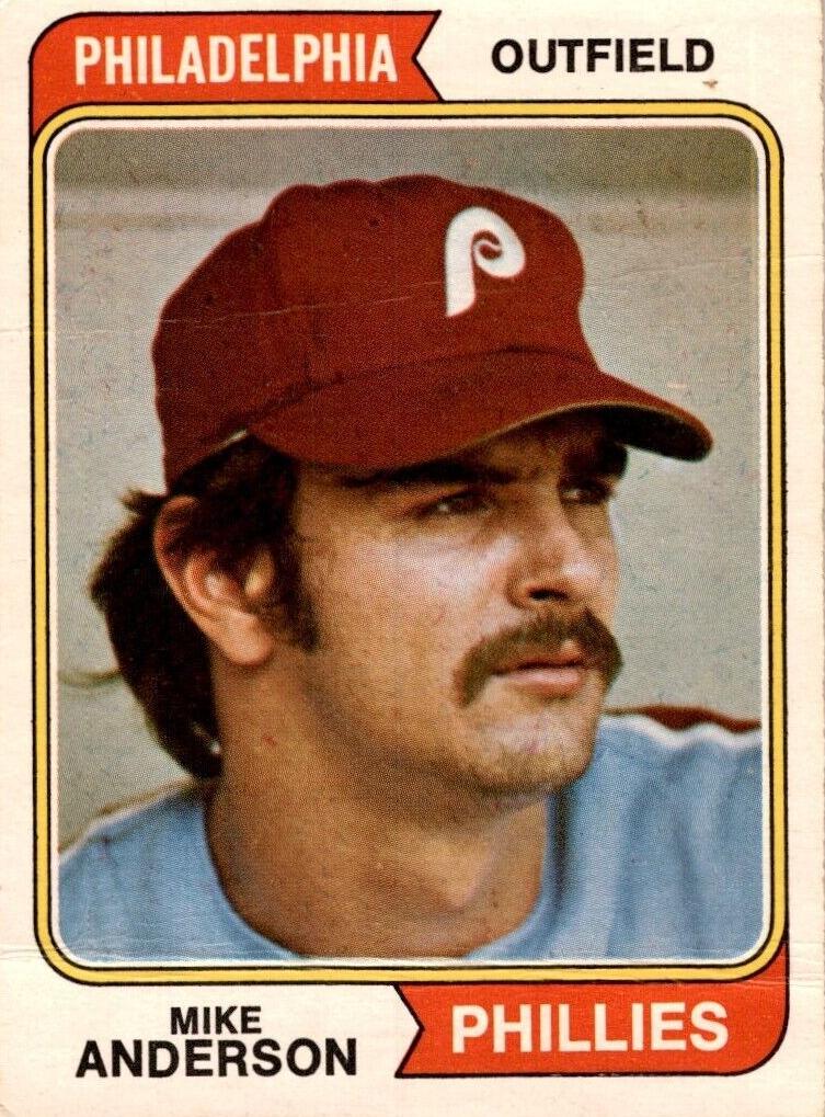 1974 O-Pee-Chee Baseball Mike Anderson #619