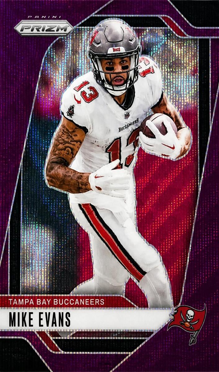 2024 Panini Prizm Football Purple Mike Evans #270 CGC 8.5
