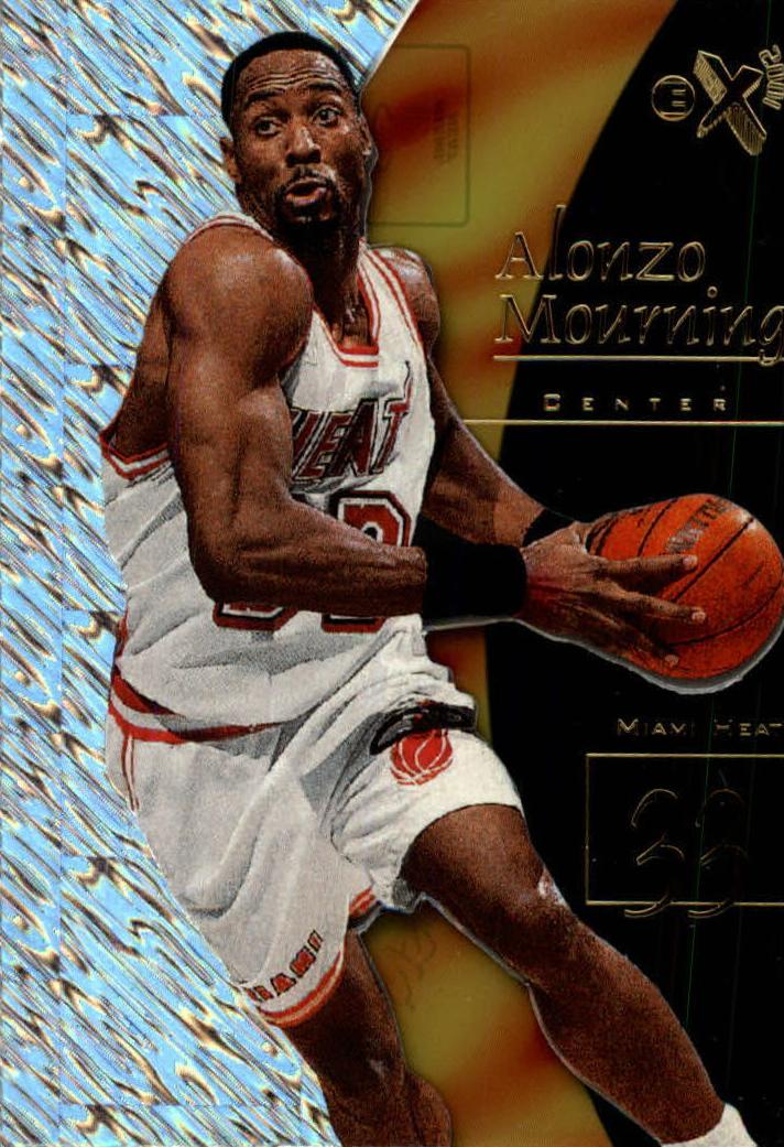 1997 Skybox E-X2001 Basketball Alonzo Mourning #31 PSA 6