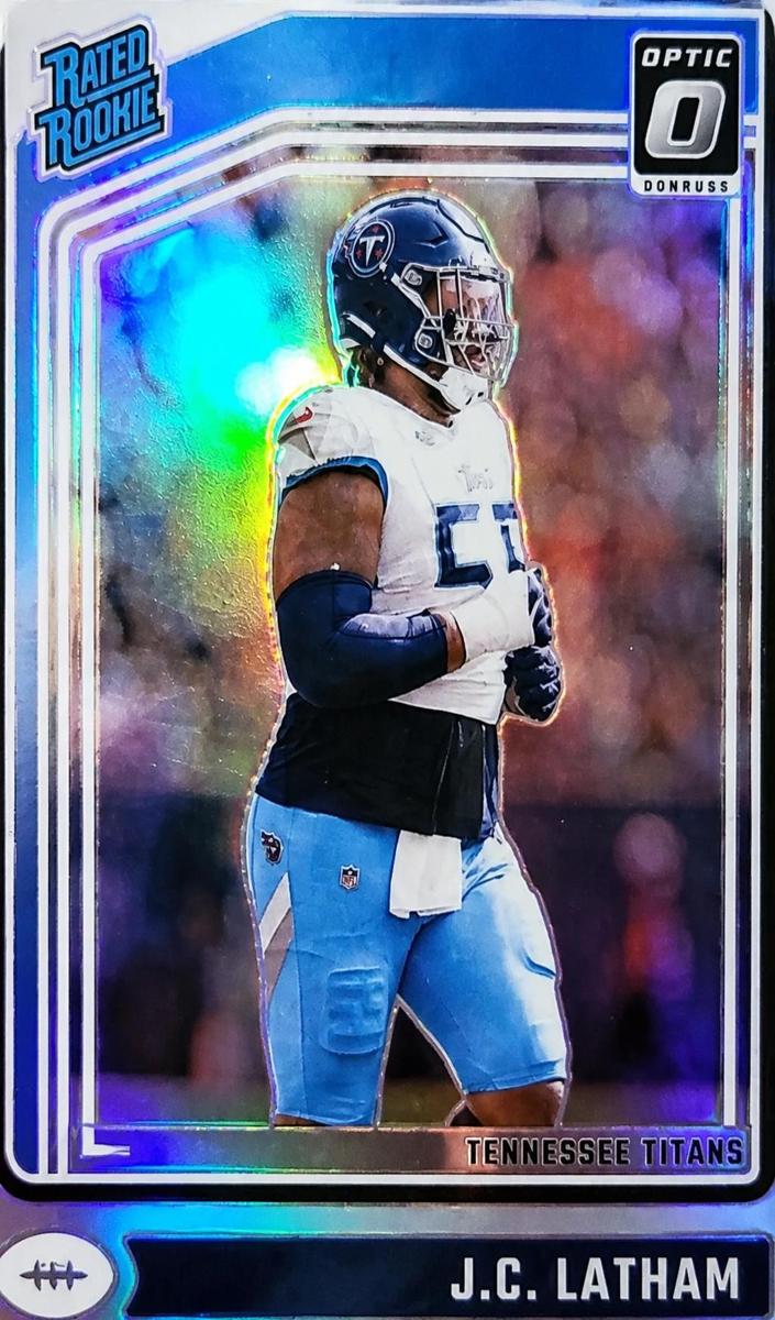2024 Donruss Optic Football Holo J.C. Latham #234