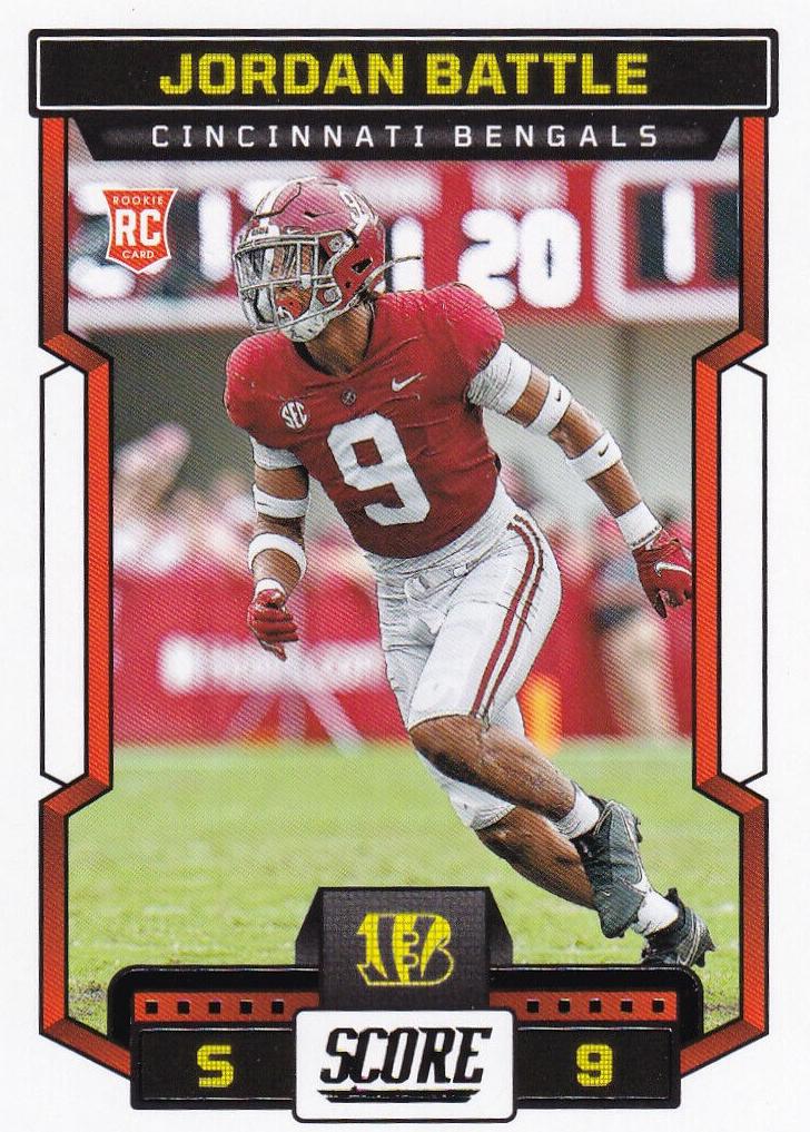 2023 Panini Score Football Jordan Battle #386 CGC 9.5