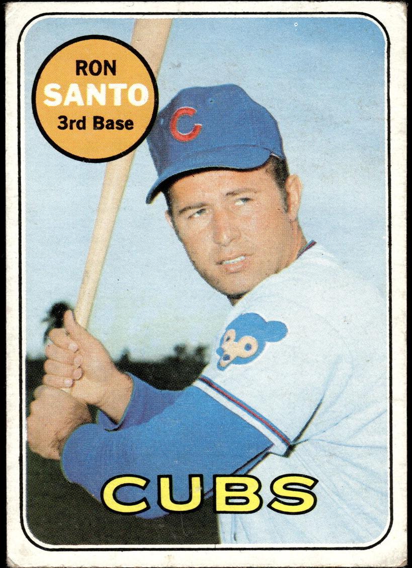 1969 Topps Baseball Ron Santo #570