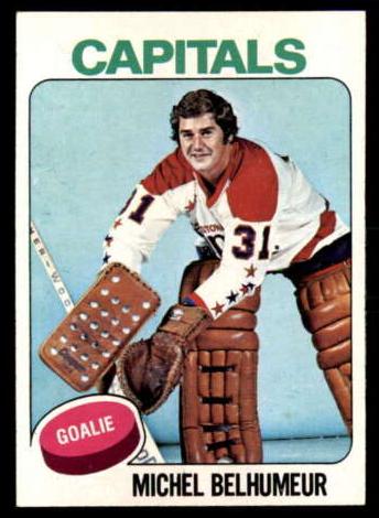 1975 Topps Hockey Michel Belhumeur #232