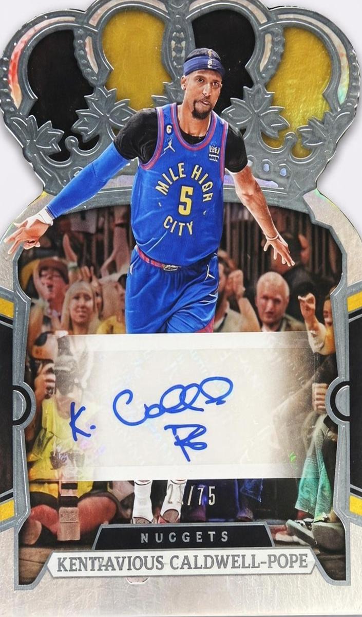 2023 Panini Crown Royale Basketball Blue Kentavious Caldwell-Pope #CA-KCP