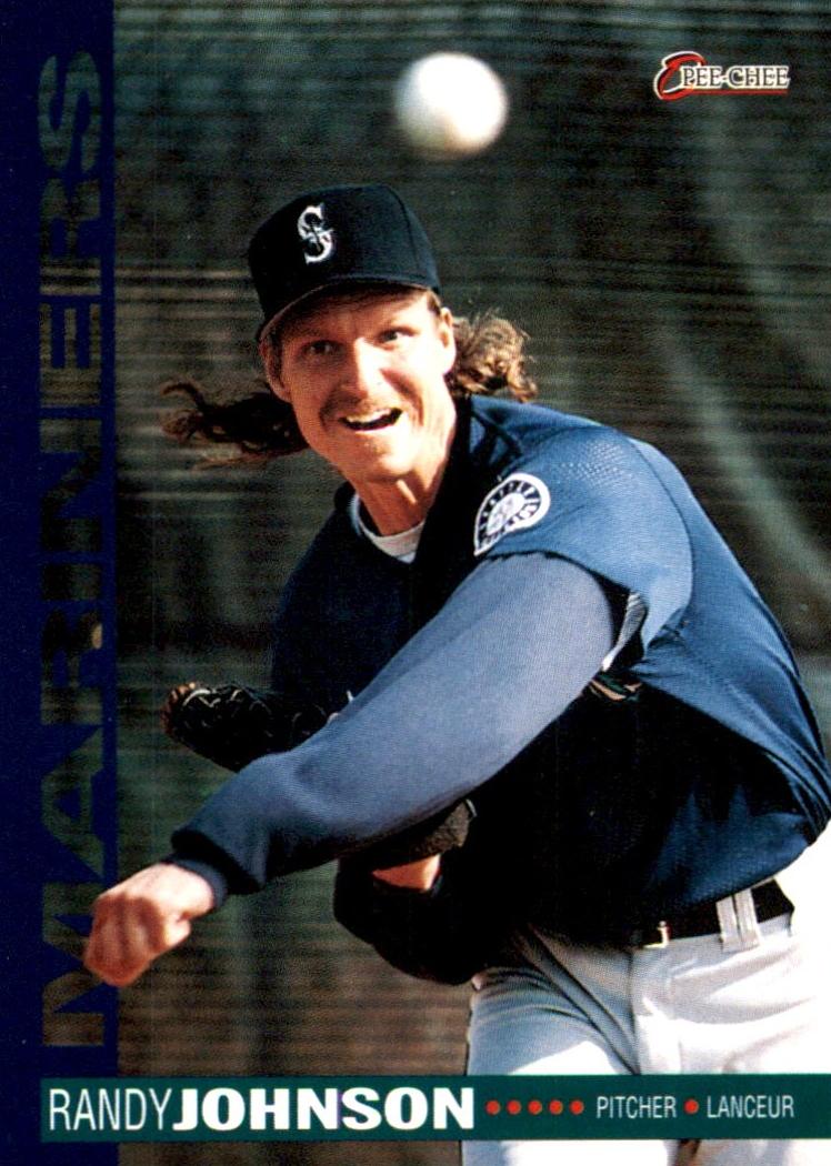 1994 O-Pee-Chee Baseball Randy Johnson #81