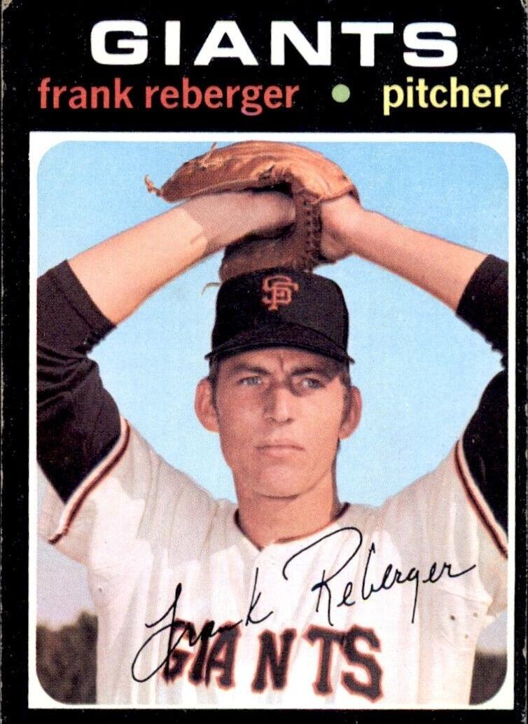 1971 Topps Baseball Frank Reberger #251