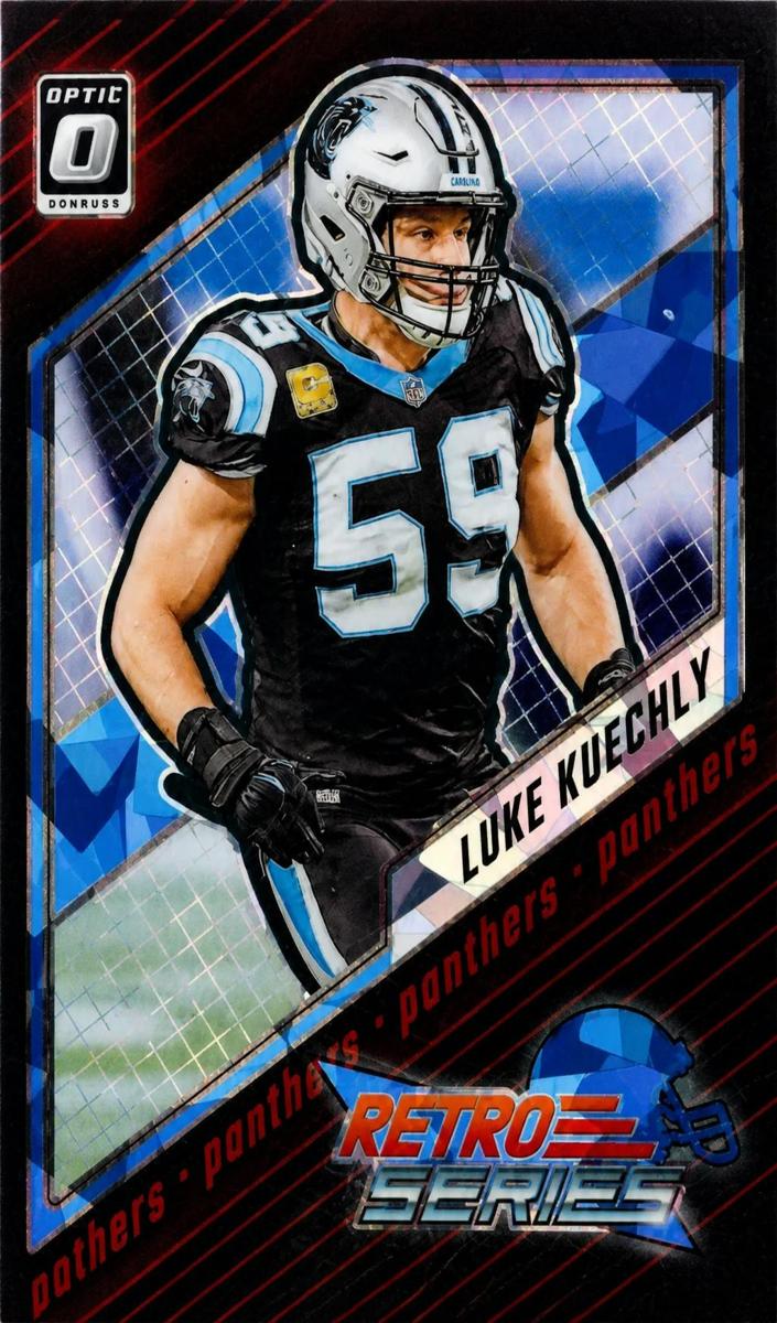2023 Donruss Optic Football Ice Luke Kuechly #19