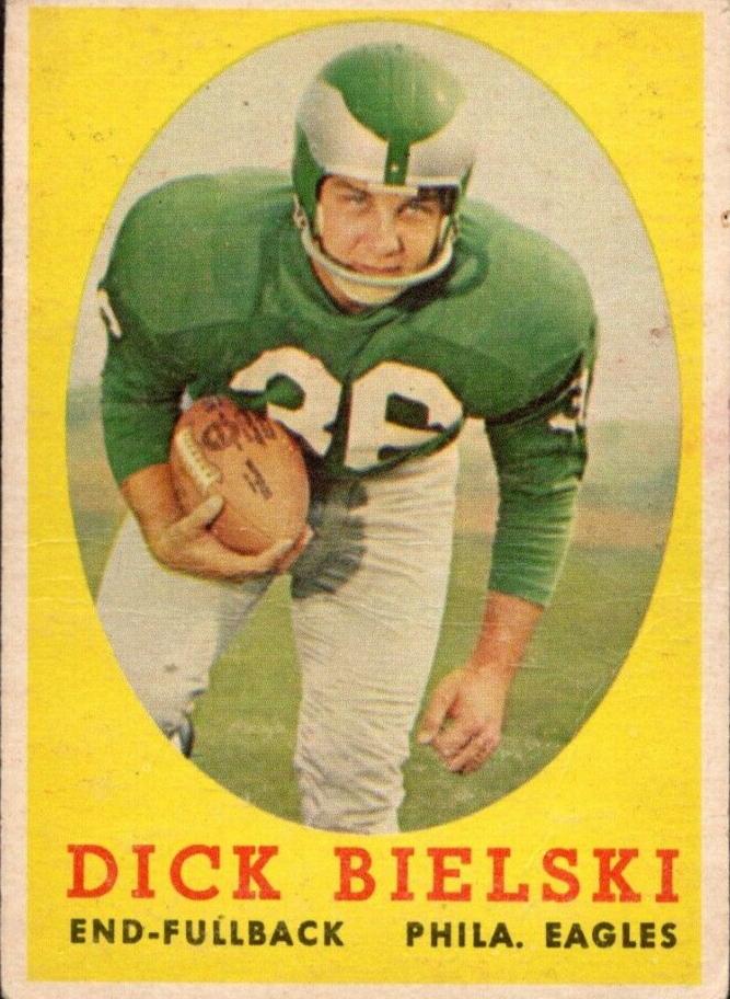 1958 Topps Football Dick Bielski #111