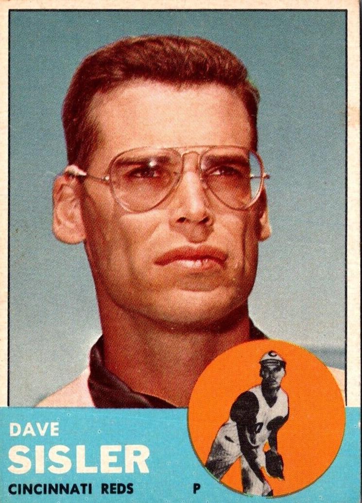 1963 Topps Baseball Dave Sisler #284 PSA 7