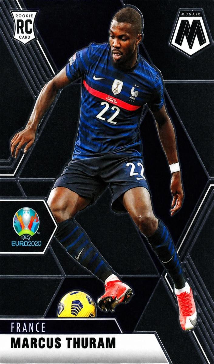 2020 Panini Mosaic Euro Soccer Marcus Thuram #120 PSA 9
