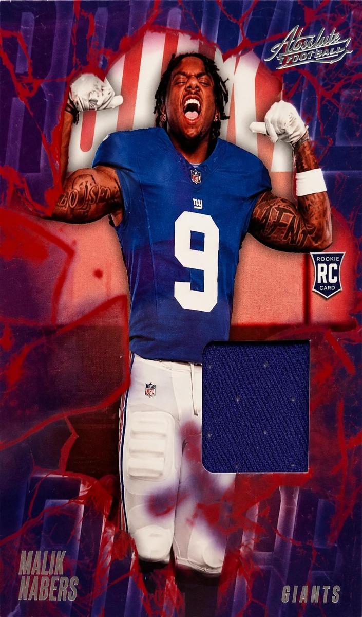 2024 Panini Absolute Football Malik Nabers #RF-MNS