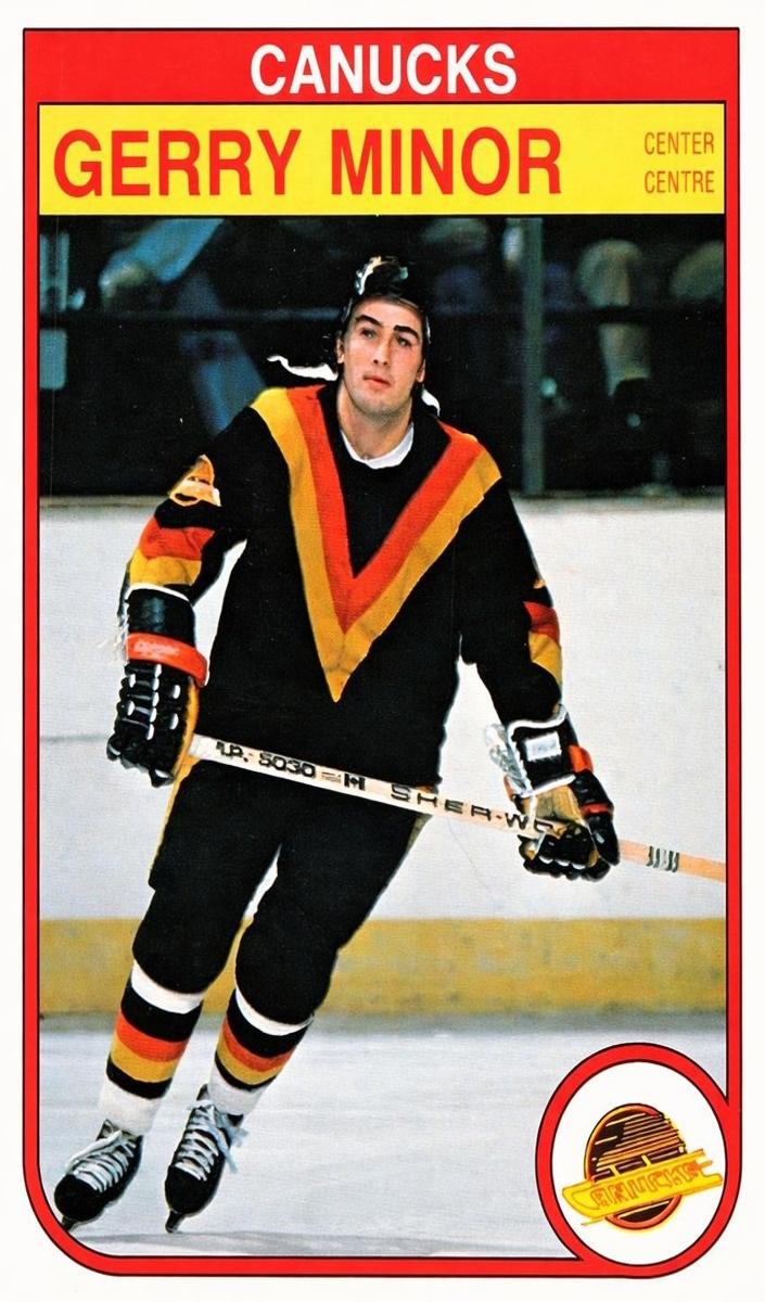 1982 O-Pee-Chee Hockey Gerry Minor #352 PSA 10
