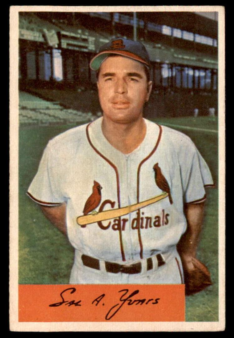 1954 Bowman Baseball Sal Yvars #78