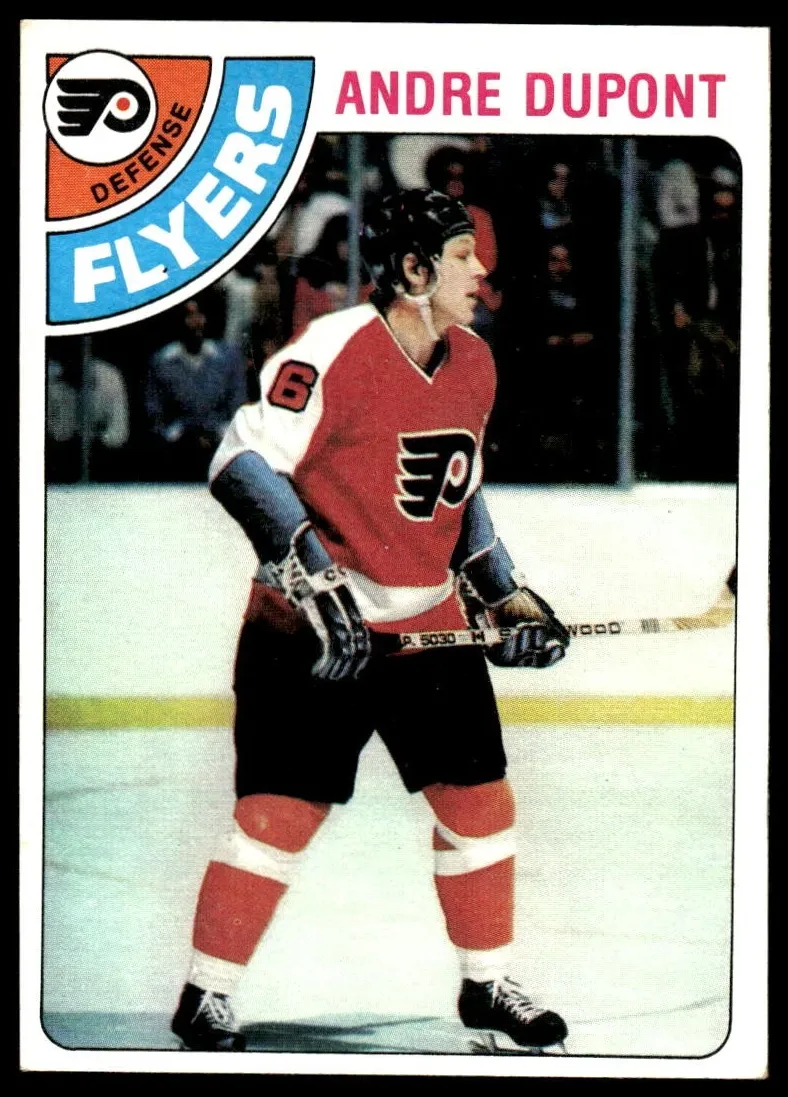 1978 Topps Hockey Andre Dupont #98 PSA 9