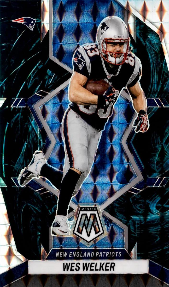 2022 Panini Mosaic Football Genesis Wes Welker #240