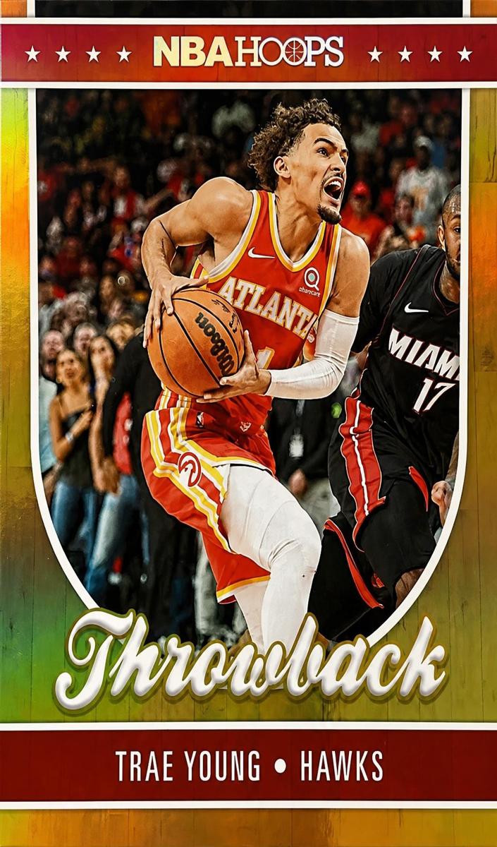2022 Panini Hoops Basketball Trae Young #17 PSA 10