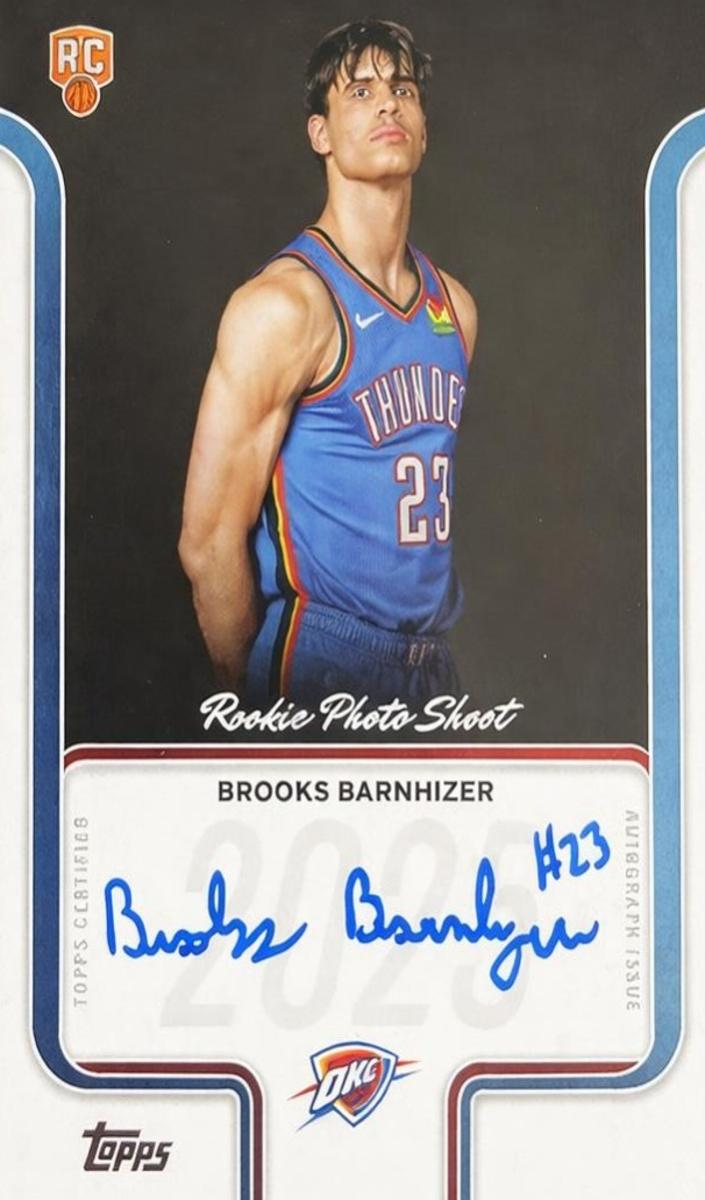 2025 Topps Basketball Brooks Barnhizer #RP-BB