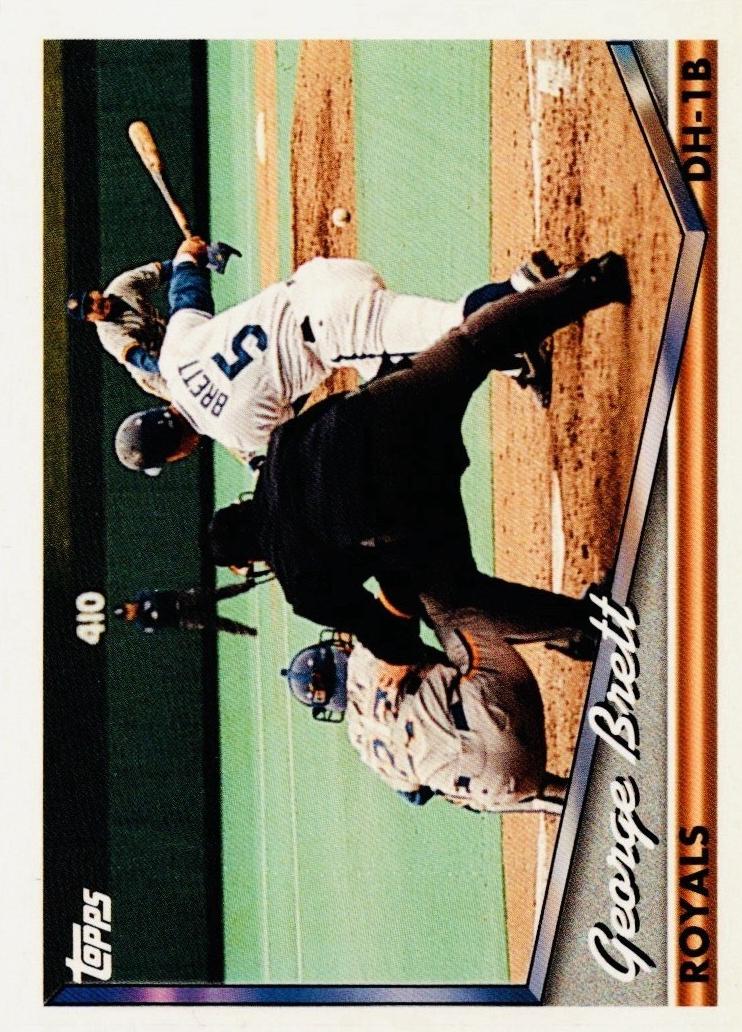 1994 Topps Baseball George Brett #397 PSA 10