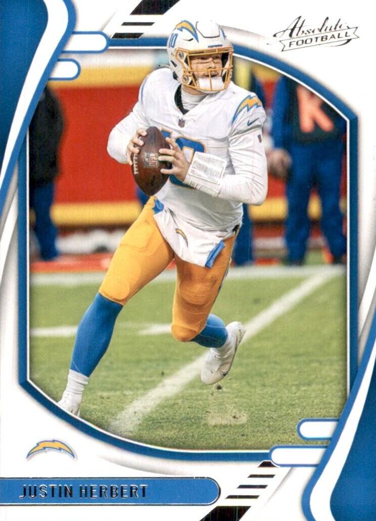 2021 Panini Absolute Football Base Justin Herbert #73