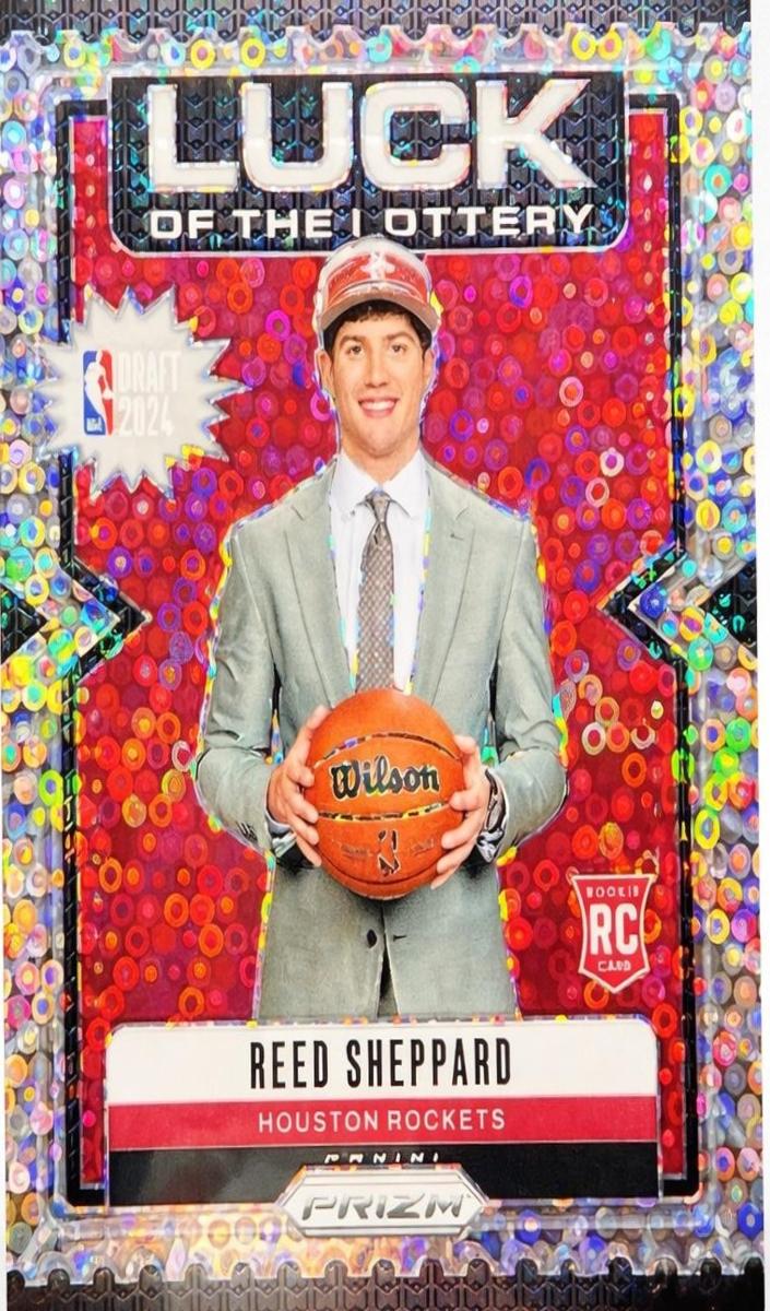 2024 Panini Prizm Basketball Fast Break Reed Sheppard #1