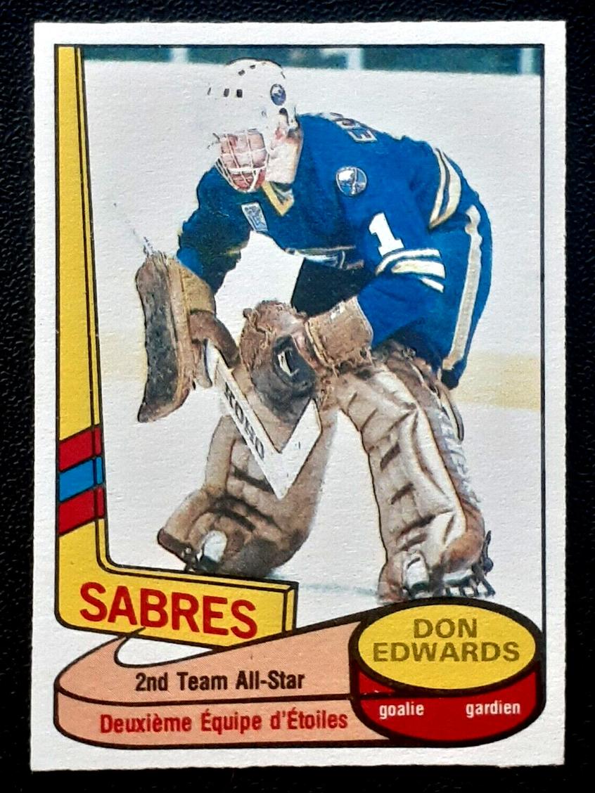 1980 O-Pee-Chee Hockey All-Star Don Edwards #92