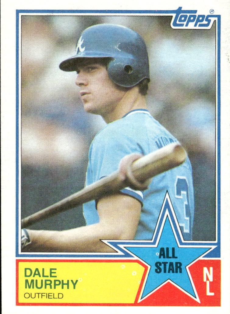 1983 Topps Baseball Dale Murphy #401 PSA 9
