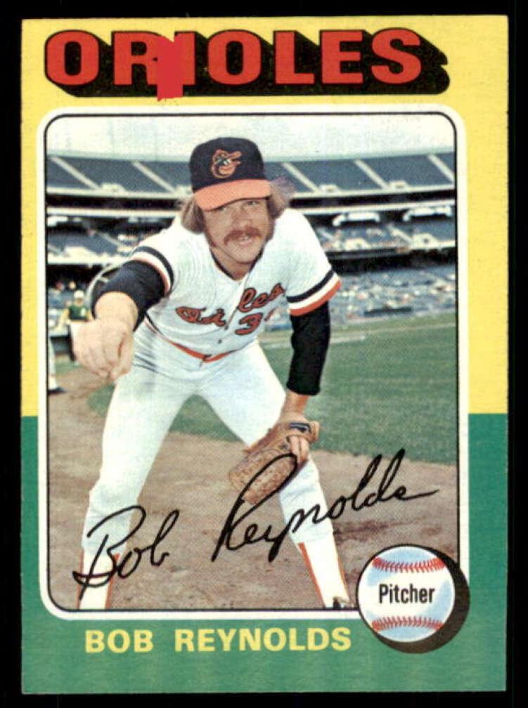 1975 Topps Baseball Bob Reynolds #142 PSA 8