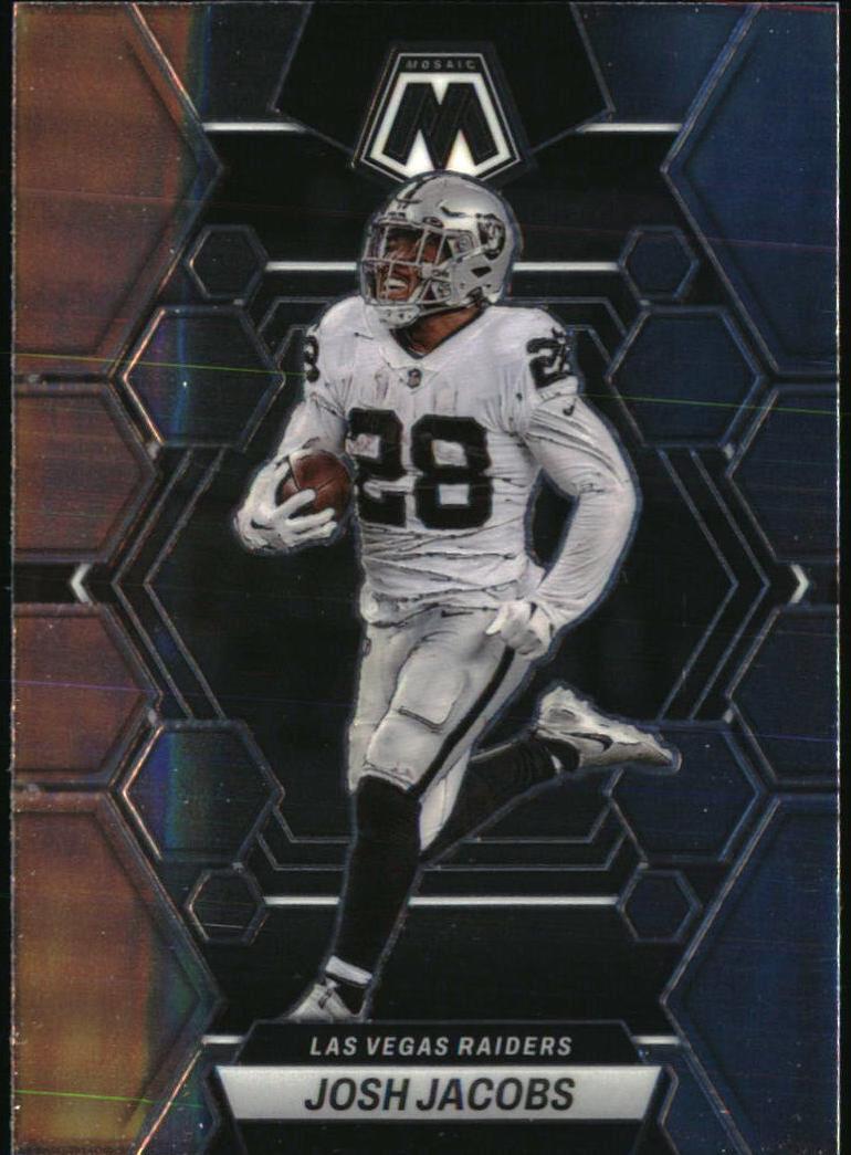 2023 Panini Mosaic Football Josh Jacobs #119 PSA 10