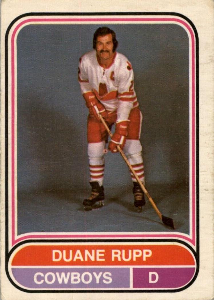 1975 O-Pee-Chee WHA Hockey Duane Rupp #18 PSA 9