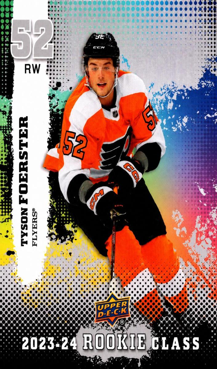 2023 Upper Deck Hockey Tyson Foerster #CC-6