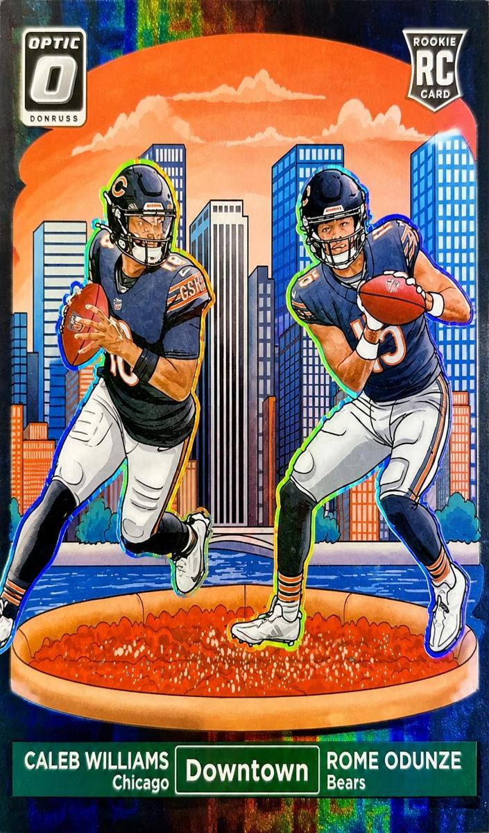 2024 Donruss Optic Football Black Pandora Caleb Williams #21