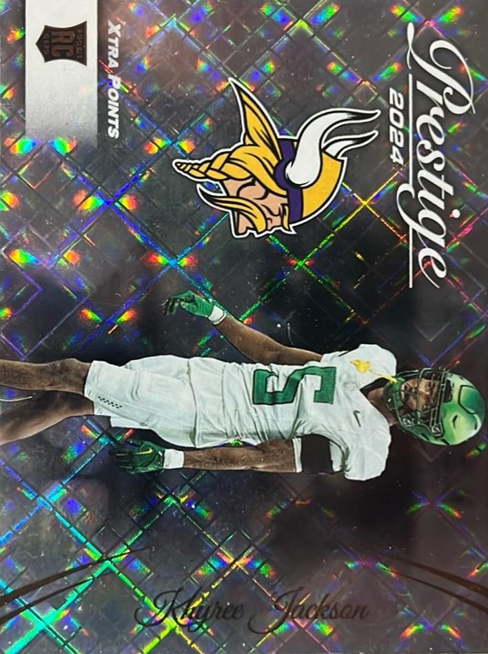 2024 Panini Prestige Football Diamond Xtra Points Khyree Jackson #399