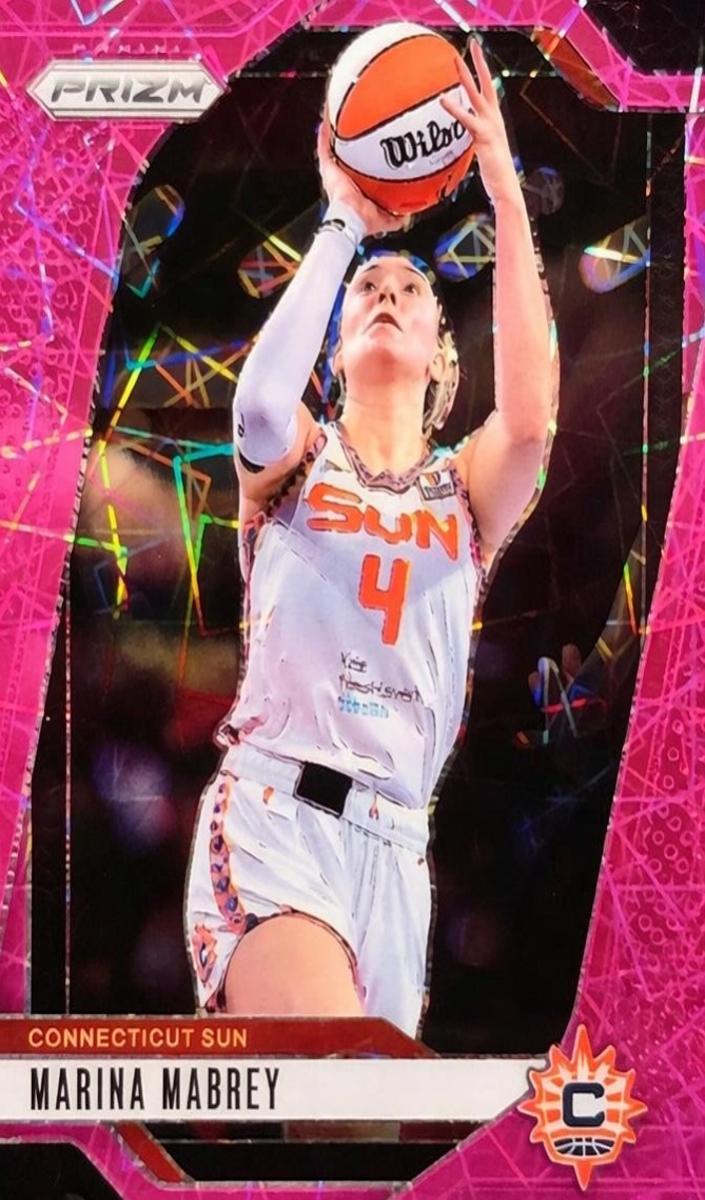 2024 Panini Prizm WNBA Basketball Pink Velocity Marina Mabrey #132