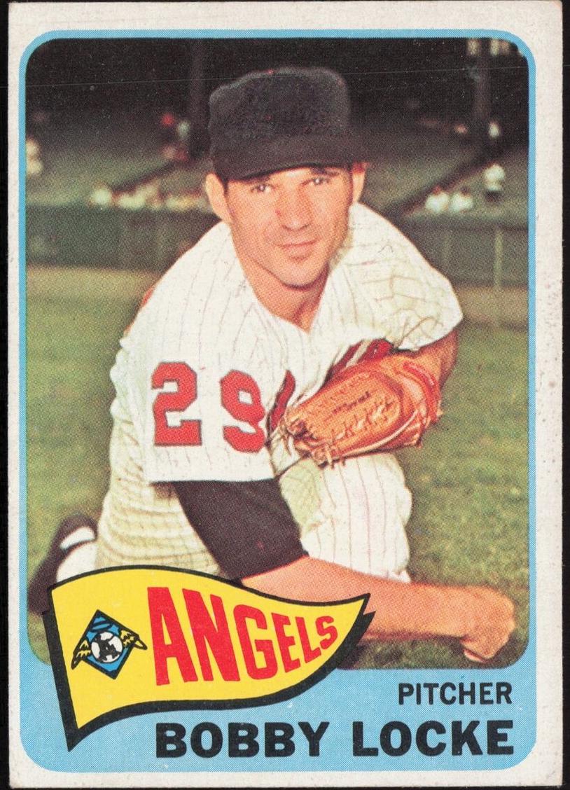 1965 Topps Baseball Bobby Locke #324