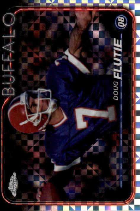2024 Topps Chrome Football X-Fractor Doug Flutie #10
