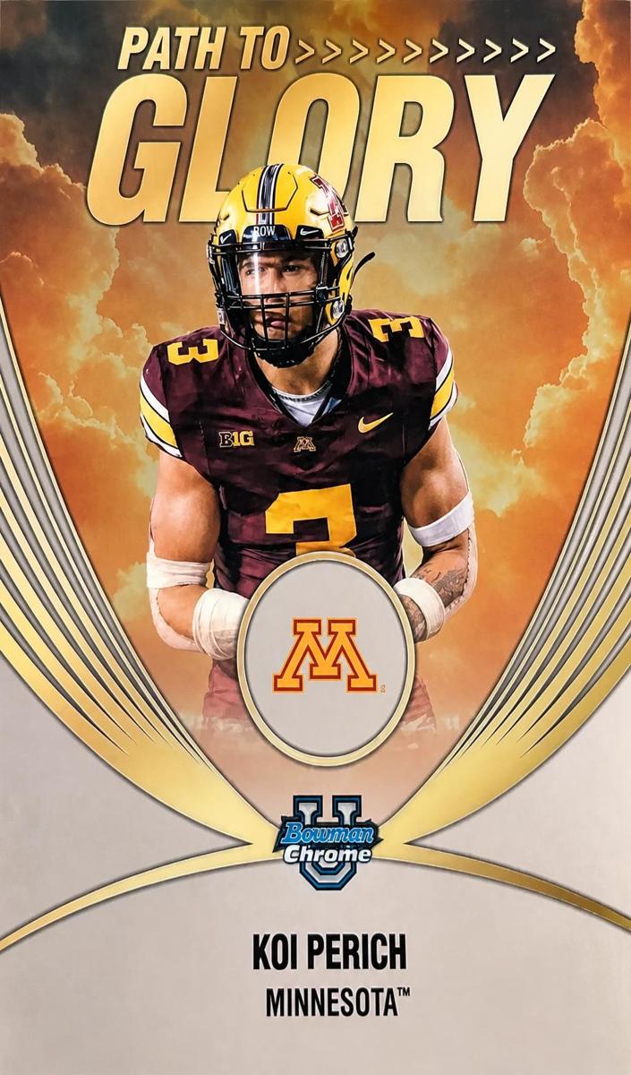 2025 Bowman Chrome University Football Koi Perich #PG-13