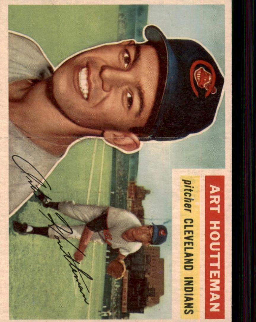 1956 Topps Baseball Art Houtteman #281 PSA 7