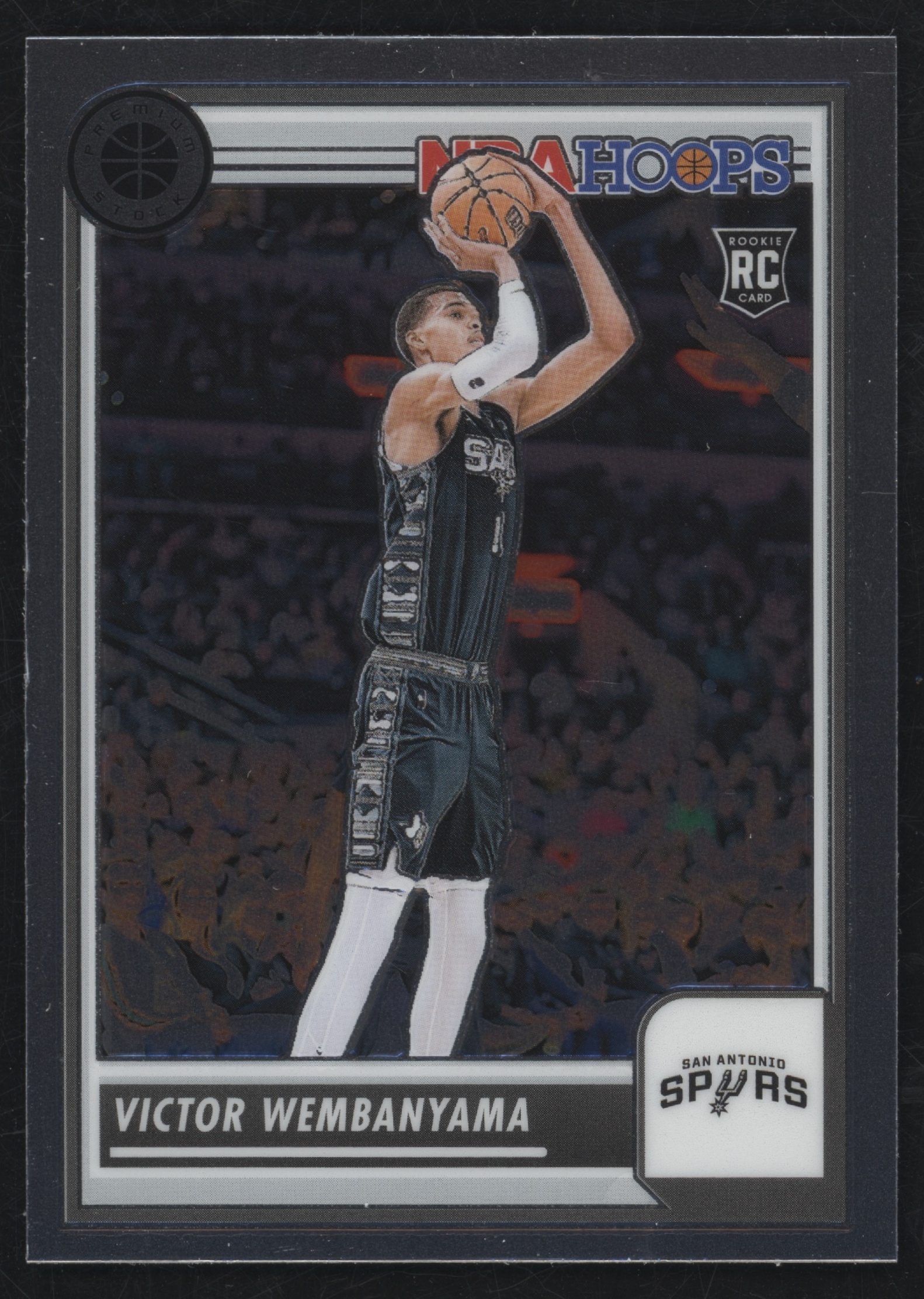 2023 Panini Hoops Premium Stock Basketball Victor Wembanyama #108