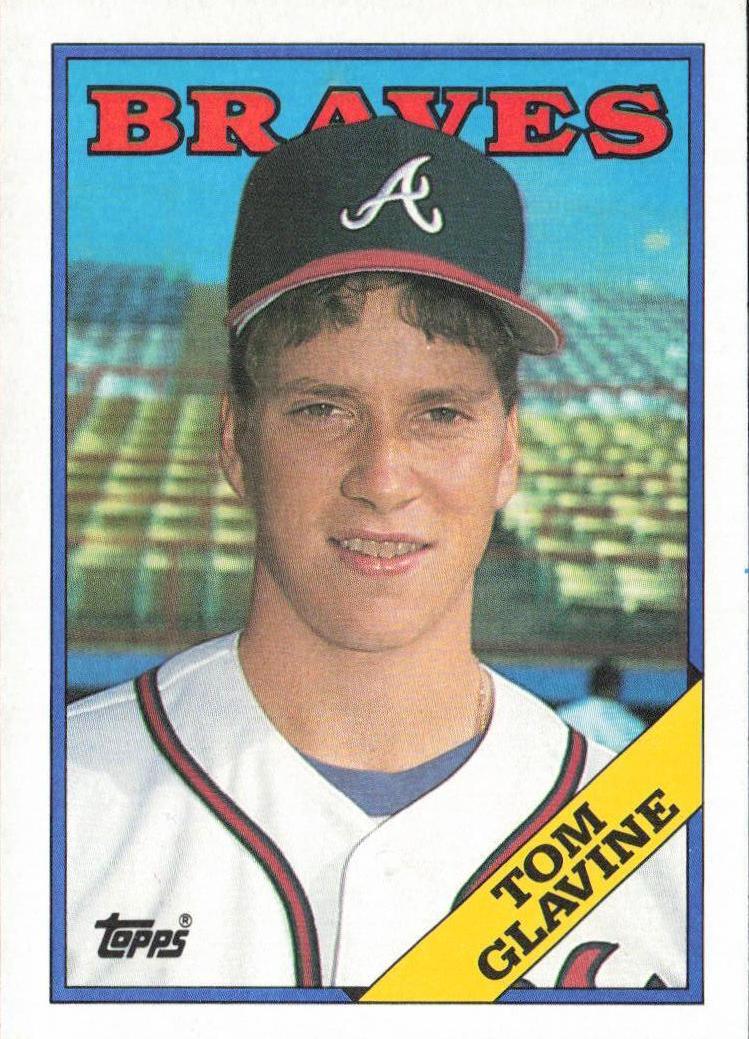 1988 Topps Baseball Tom Glavine #779