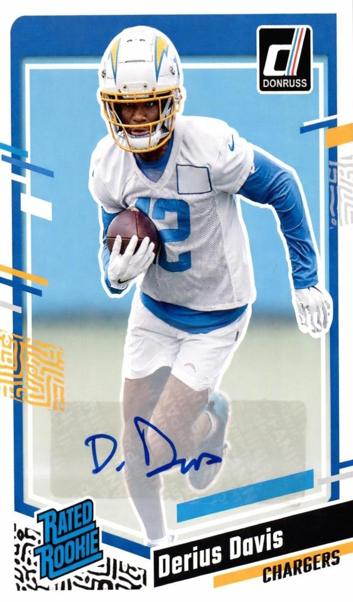 2023 Panini Donruss Football Derius Davis #351