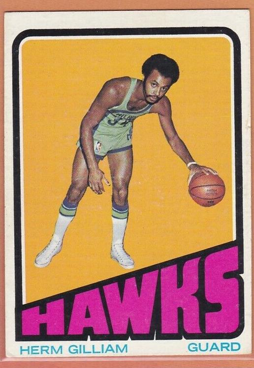 1972 Topps Basketball Herm Gilliam #113 PSA 9