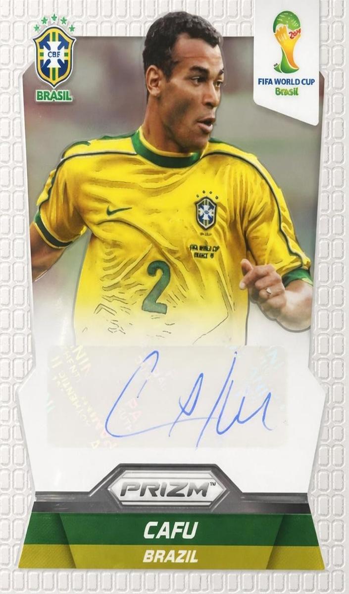 2014 Panini Prizm World Cup Soccer Cafu #37 PSA 10