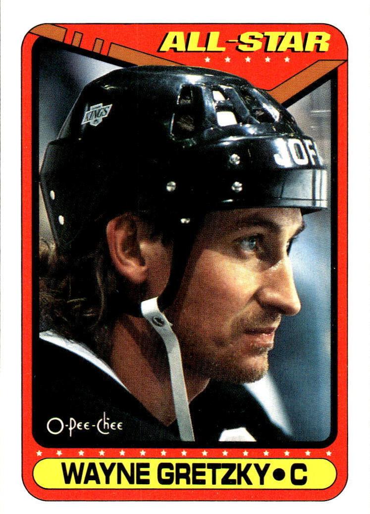 1990 O-Pee-Chee Hockey Wayne Gretzky #199 PSA 9
