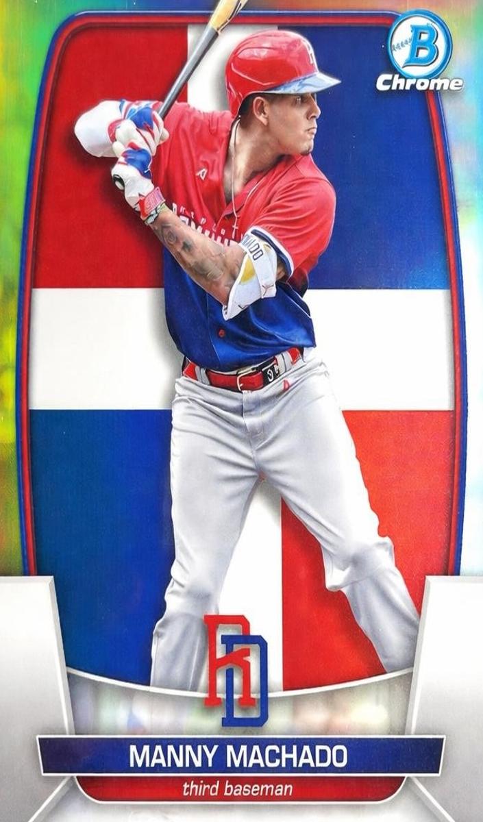 2023 Bowman Chrome Baseball Refractor Manny Machado #WBC-22