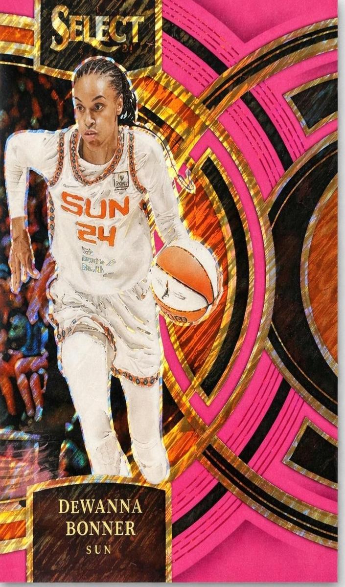 2024 Panini Select WNBA Basketball Pink Shimmer FOTL DeWanna Bonner #129