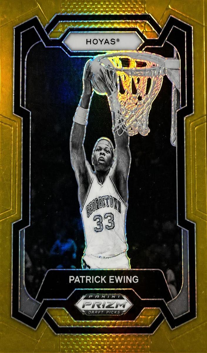 2024 Panini Prizm Draft Picks Basketball Gold Patrick Ewing #20