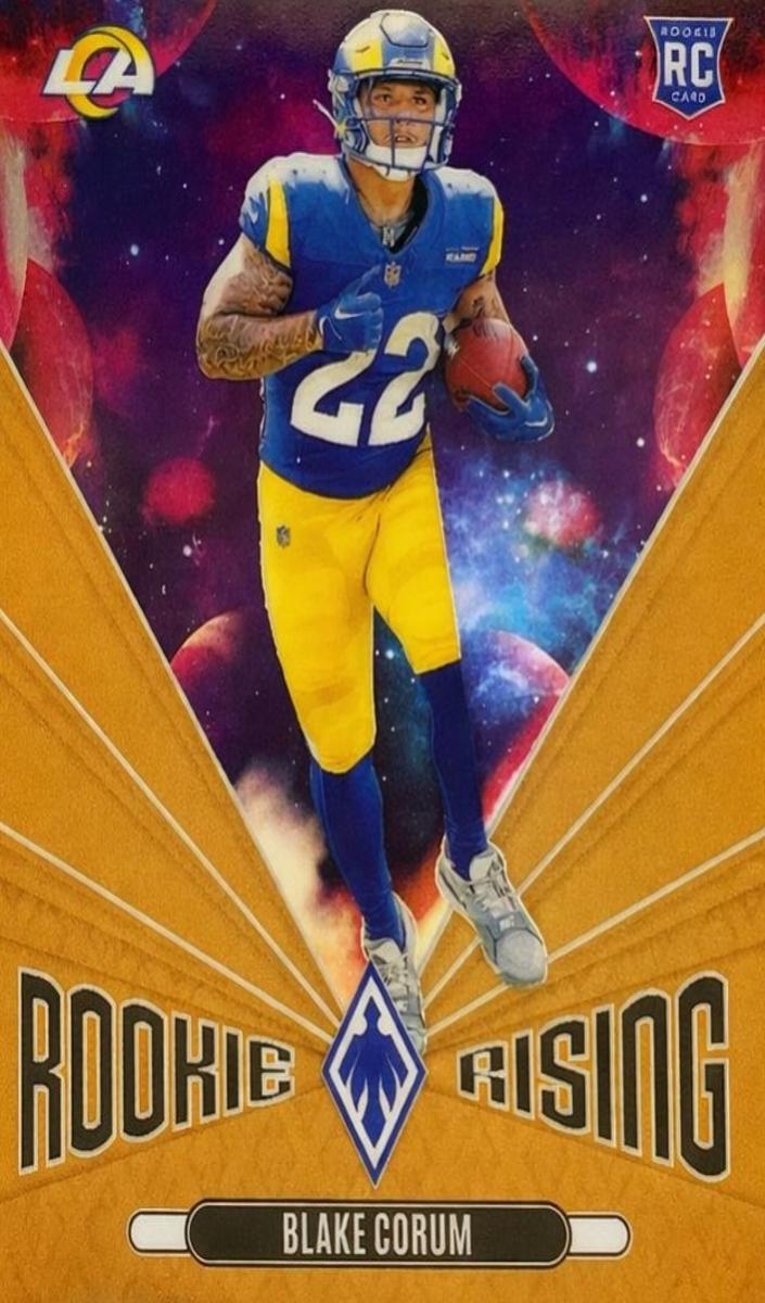 2024 Panini Phoenix Football Bronze Blake Corum #RR-BCM PSA 9