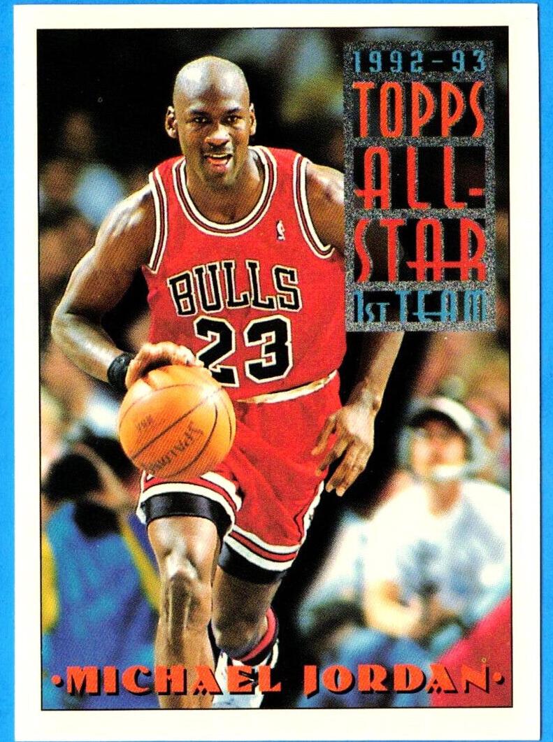1993 Topps Basketball Michael Jordan #101