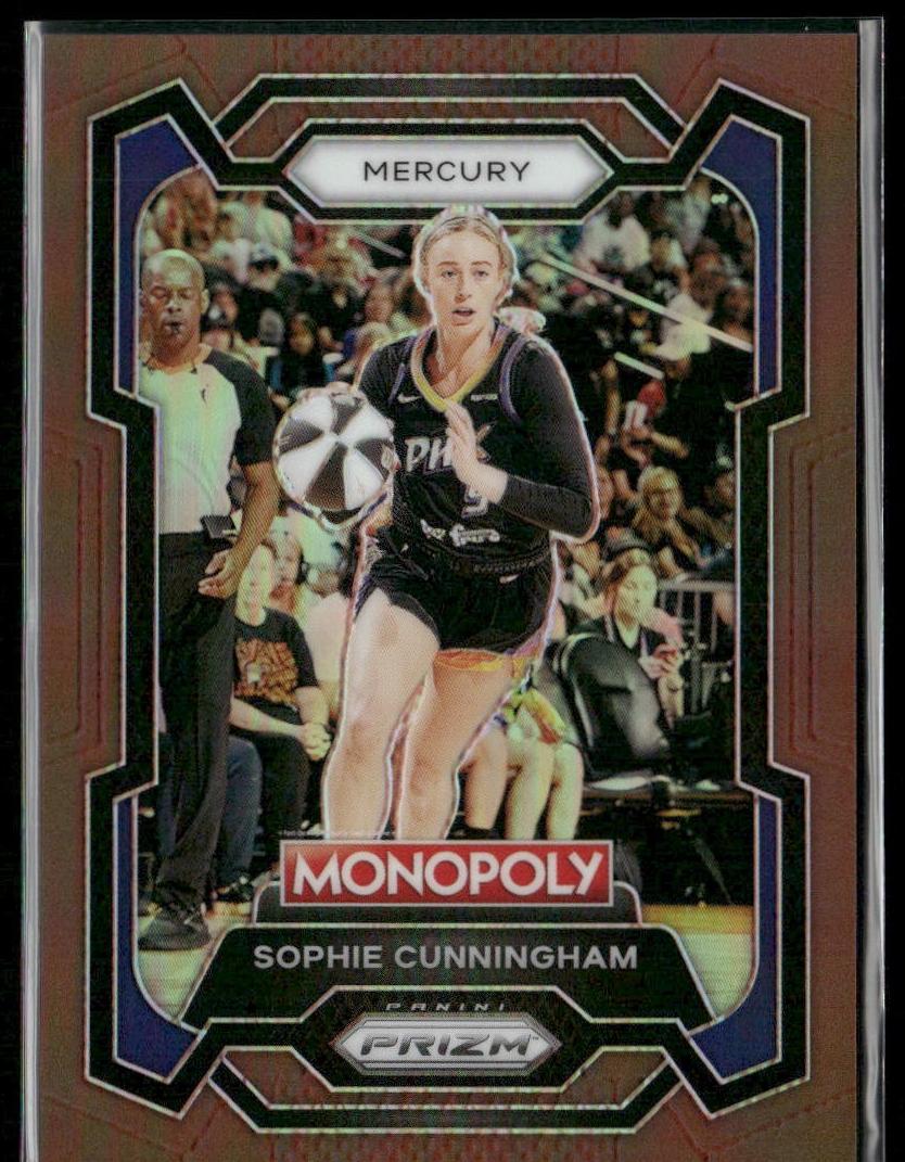 2024 Panini Prizm Monopoly WNBA Basketball Brown Sophie Cunningham #37 PSA 10