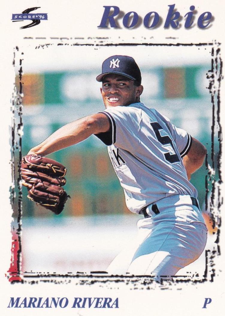1996 Score Baseball Mariano Rivera #225 PSA 9